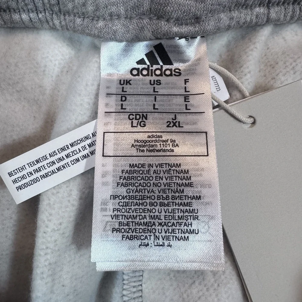 Adidas Essentials Pants Mens Large Medium Regular Fit Three Stripes‎ Workout